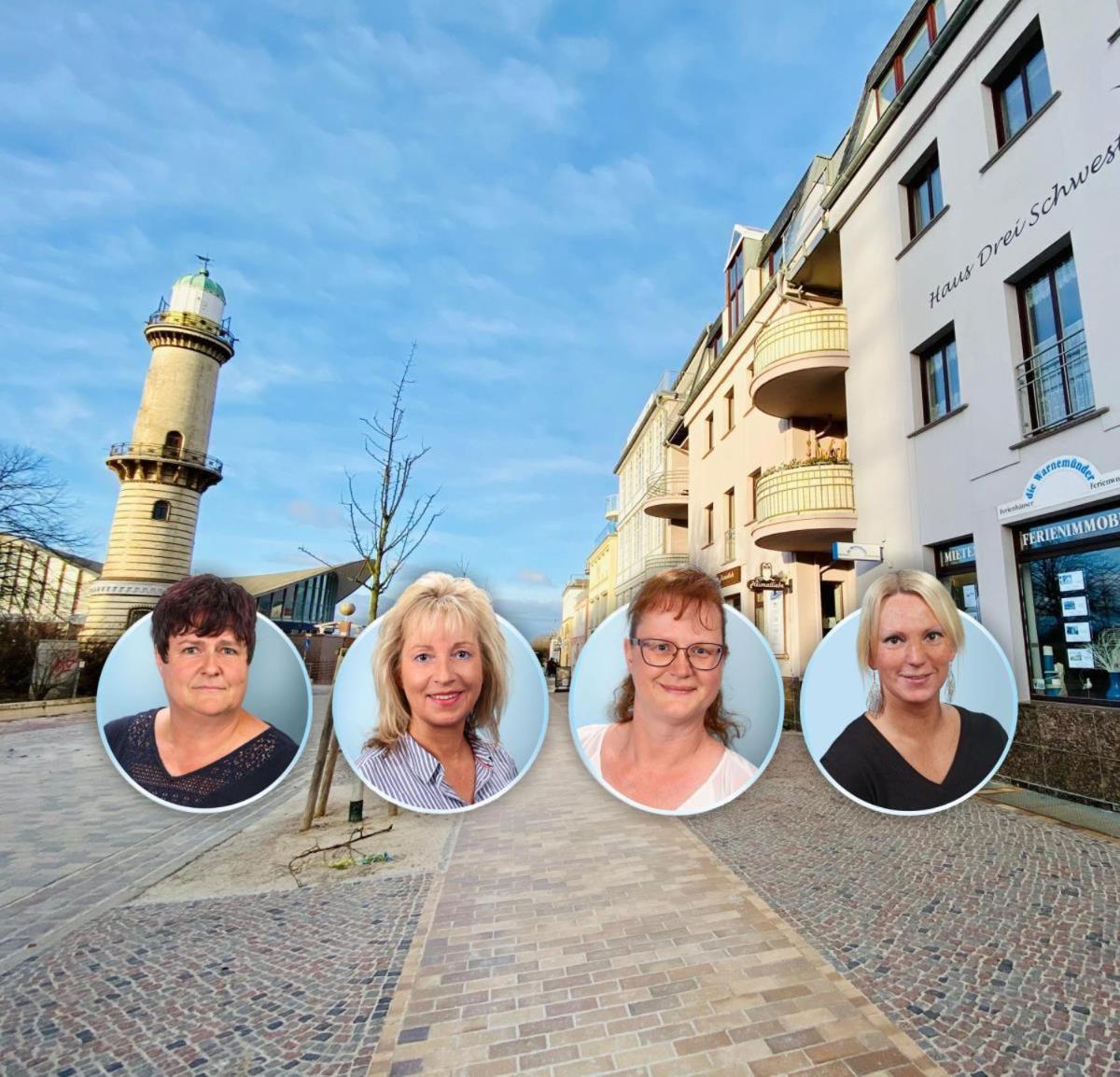 Berringer, Barsch, Direkt An Der Promenade Apartamento Rostock Exterior foto